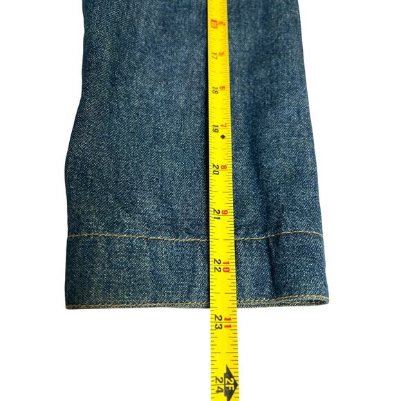 Vntg Y2K Lizwear Petite Liza Claiborne Denim Cropped Jacket - Picture 7 of 9